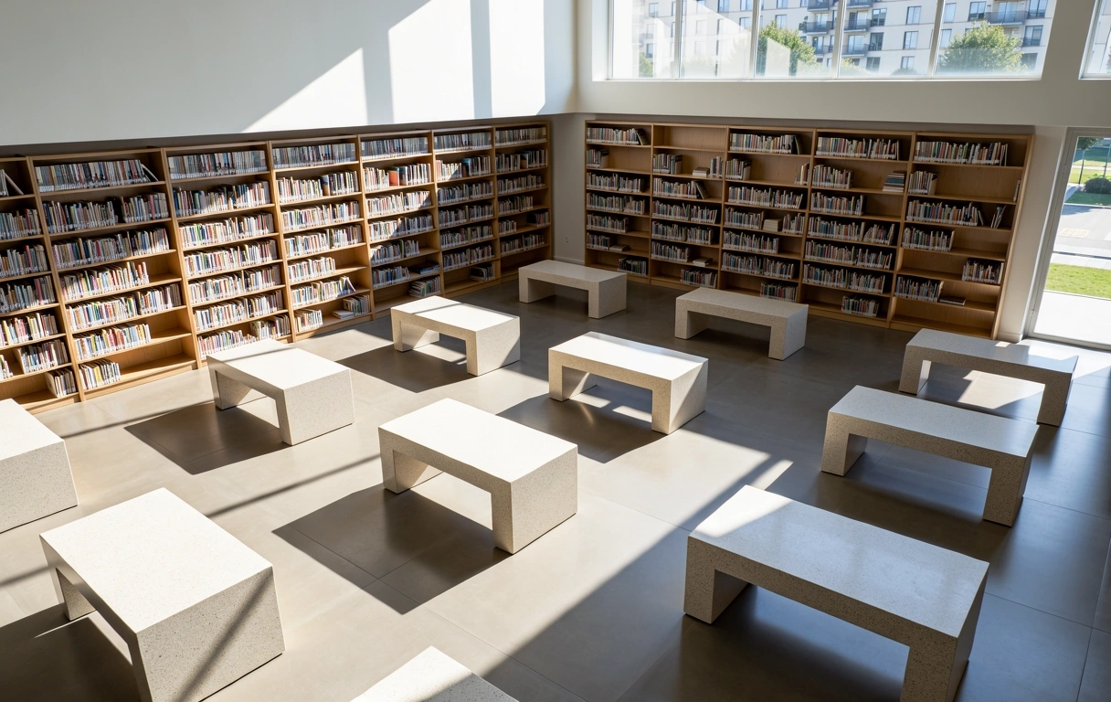 Architectural view of the institute environment